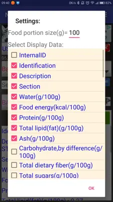 Nutrition and Health free android App screenshot 1