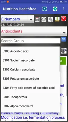 Nutrition and Health free android App screenshot 7